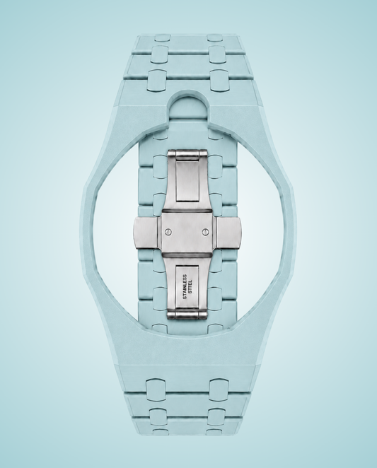 SOFIA - Bracciale ceramica blu Royal Pop a contrasto