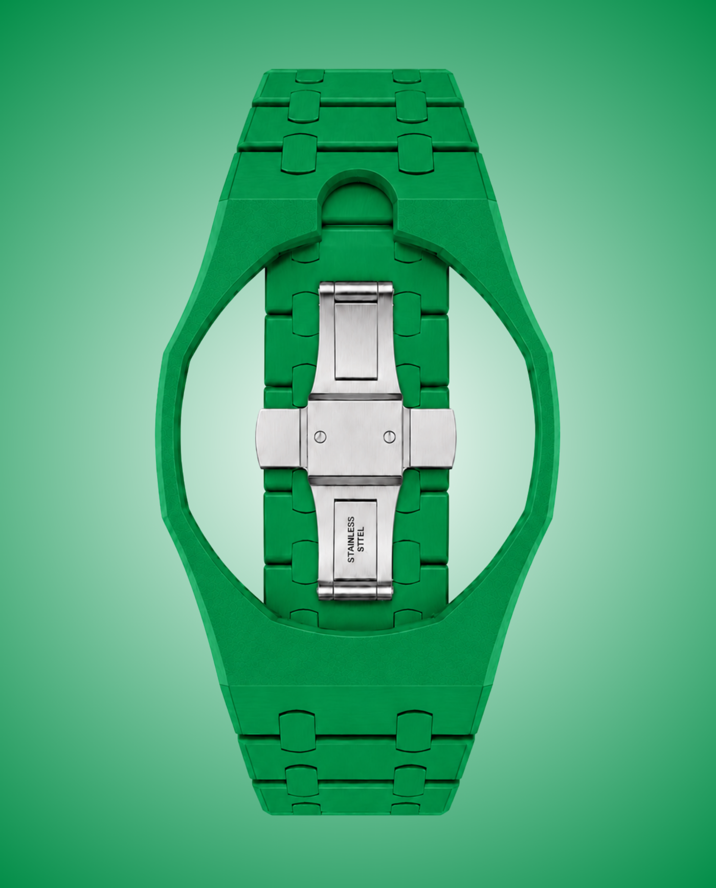 ELENA - Bracciale in Ceramica Verde Effetto Pop