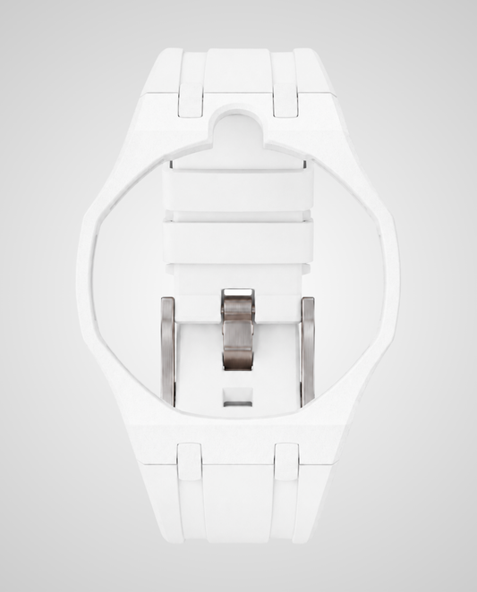 ALESSIA - Bracciale in silicone bianco