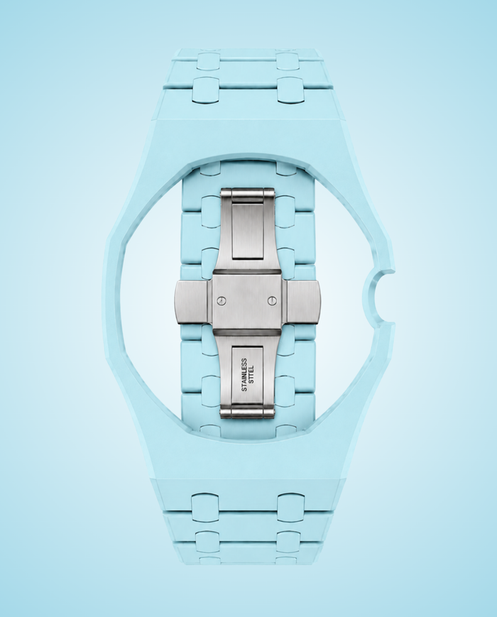 Bracciale in ceramica con design pop a contrasto